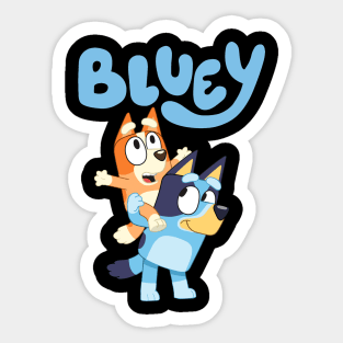 bluey Sticker